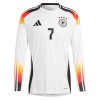 Camiseta de fútbol Manga Larga Alemania Kai Havertz 7 Primera Equipación Euro 2024 - Hombre